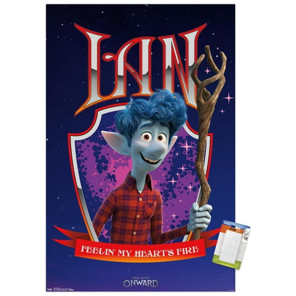 Disney Pixar Onward - Ian Wall Poster, 22.375" x 34"