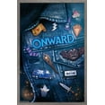thumbnail image 1 of Disney Pixar Onward - Jacket Wall Poster, 22.375" x 34", Framed, 1 of 2