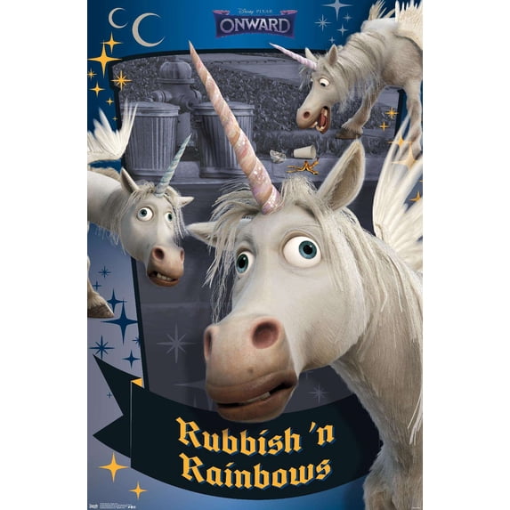 Disney Pixar Onward - Pegacorn Wall Poster, 22.375" x 34"