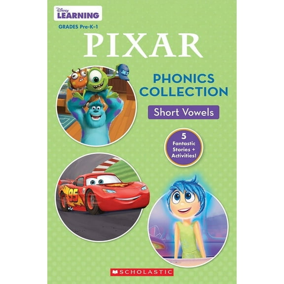 Disney Pixar Phonics Collection: Short Vowels (Disney Learning: Bind-Up), (Paperback)