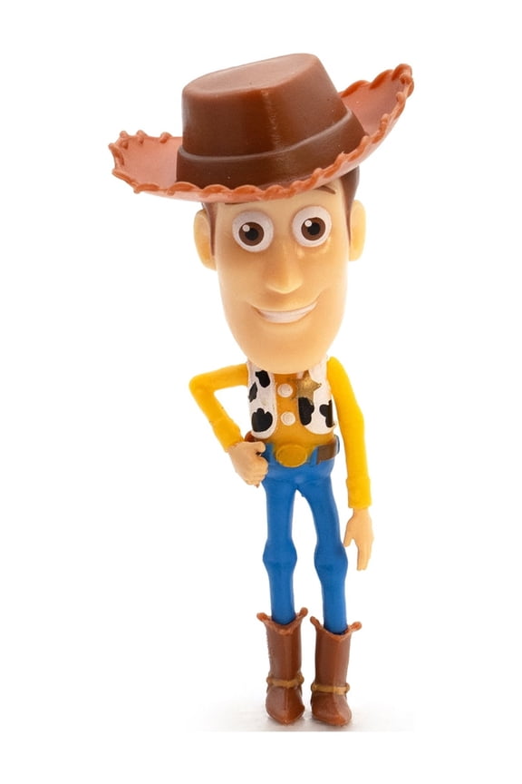 Disney Pixar Plastic 2"x 3" Articulated Arms Woody Action Figure