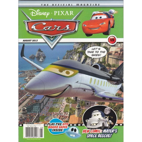 Disney Pixar Presents: Cars Magazine #15 VF ; Disney Comic Book