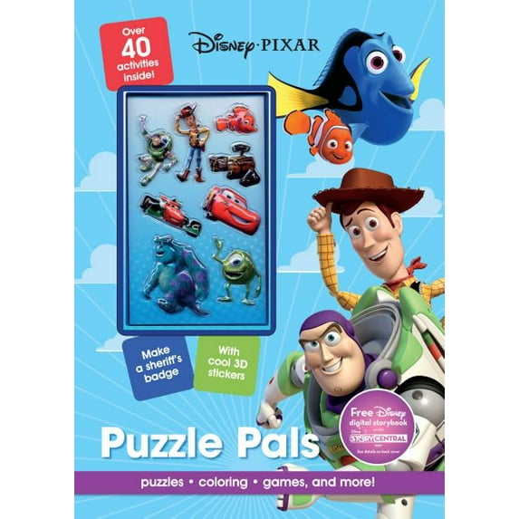 Disney Pixar Puzzle Pals : Puzzles, Coloring, Games, and More!