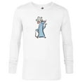 thumbnail image 1 of Disney Pixar Ratatouille Chef Remy Watercolor - Long Sleeve T-Shirt for Men - Customized-White, 1 of 5