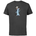 thumbnail image 1 of Disney Pixar Ratatouille Chef Remy Watercolor - Short Sleeve Cotton T-Shirt for Adults - Customized-Charcoal, 1 of 5
