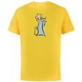 thumbnail image 1 of Disney Pixar Ratatouille Chef Remy Watercolor - Short Sleeve Cotton T-Shirt for Adults - Customized-Yellow, 1 of 5