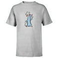 thumbnail image 1 of Disney Pixar Ratatouille Chef Remy Watercolor - Short Sleeve T-Shirt for Kids - Customized-Athletic Heather, 1 of 5
