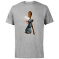 thumbnail image 1 of Disney Pixar Ratatouille Chef Remy with Spoon - Short Sleeve Cotton T-Shirt for Adults- Customized-Athletic Heather, 1 of 5
