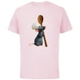 thumbnail image 1 of Disney Pixar Ratatouille Chef Remy with Spoon - Short Sleeve Cotton T-Shirt for Adults- Customized-Soft Pink, 1 of 5