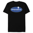 thumbnail image 1 of Disney Pixar Ratatouille Movie Logo T-Shirt- Short Sleeve Blended T-Shirt for Adults - Customized-Black, 1 of 5