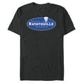 thumbnail image 1 of Disney Pixar Ratatouille Movie Logo T-Shirt- Short Sleeve Blended T-Shirt for Adults - Customized-Dark Heather, 1 of 5