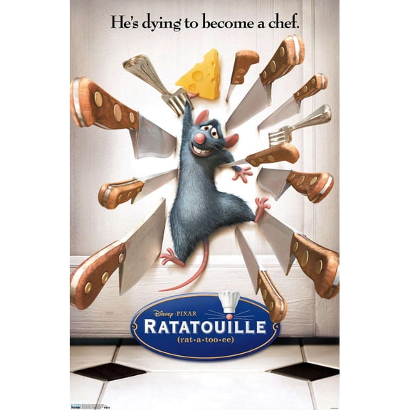 Disney Pixar Ratatouille - One Sheet Wall Poster, 22.375" x 34"