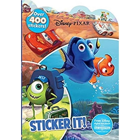 Pre-Owned Disney Pixar Sticker It!: Over 400 Stickers! (Paperback) 1474821227 9781474821223