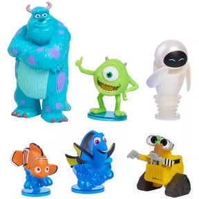 Disney / Pixar Sully, Mike Wazowski, Wall-E, Nemo & Dory 6-Piece PVC Figure Play Set