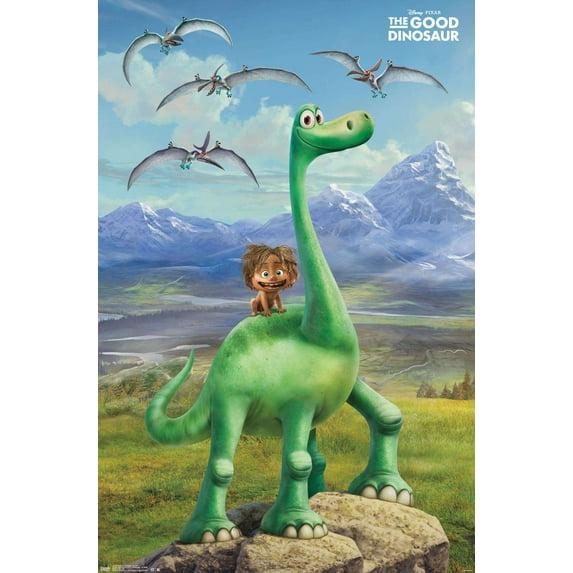 Disney Pixar The Good Dinosaur - Faces Wall Poster, 14.725" x 22.375"