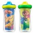 thumbnail image 1 of Disney-Pixar The Good Dinosaur Insulated Hard Spout Sippy Cups With One Piece Lid, 9 Oz, 2 Pack, 1 of 11