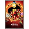 thumbnail image 1 of Disney Pixar The Incredibles 2 - One Sheet Wall Poster, 14.725" x 22.375", Framed, 1 of 5