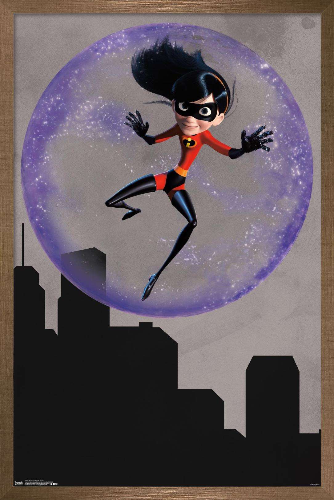 Disney Pixar The Incredibles 2 - Violet Wall Poster, 14.725" x 22.375 ...