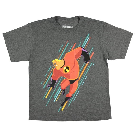 Disney Pixar The Incredibles Mr. Incredible In Action Boys T-Shirt