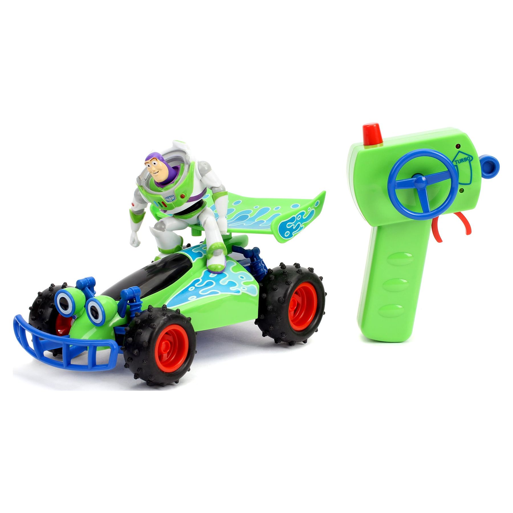 Disney Pixar Toy Story (1:24) Turbo Buggy Battery-Powered RC Car, Buzz Lightyear - image 1 of 2