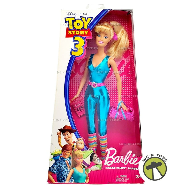 TOY STORYムービーモデルGreat Shape Barbie83年マテル Mattel 2009 Disney Pixar Toy Story 3 Barbie Great Shape Doll R4241