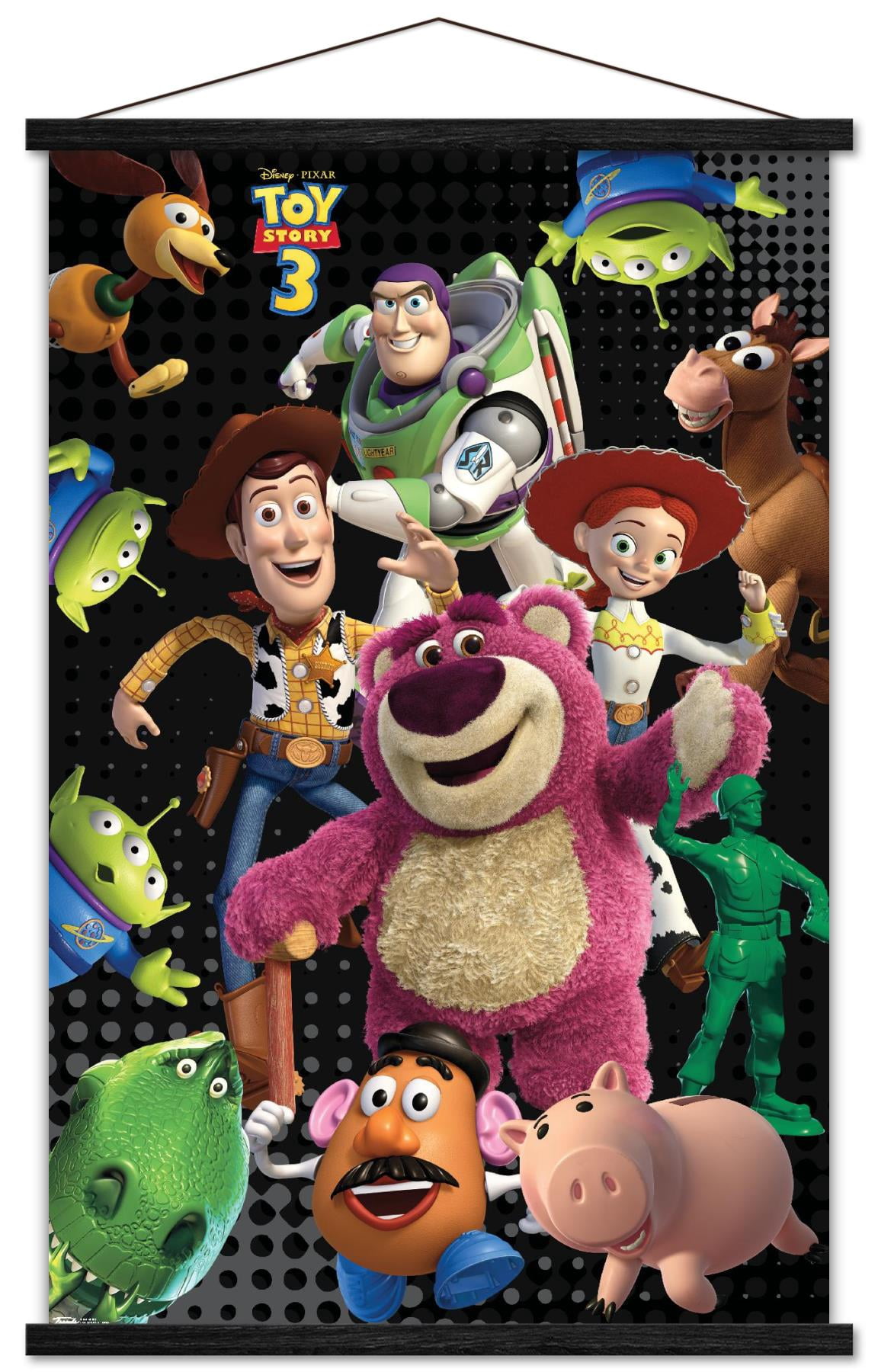 Disney Pixar Toy Story 3 - Grid Wall Poster, 22.375