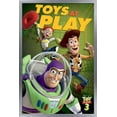 thumbnail image 1 of Disney Pixar Toy Story 3 - Trio Wall Poster, 14.725" x 22.375", Framed, 1 of 3