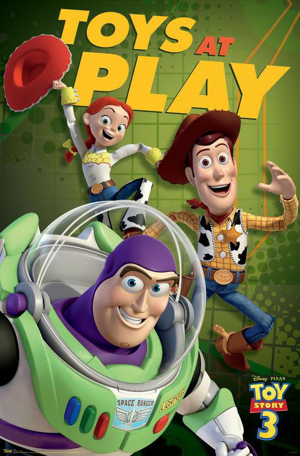 Disney Pixar Toy Story 3 - Trio Wall Poster, 22.375