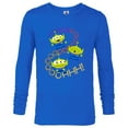 thumbnail image 1 of Disney Pixar Toy Story 4 Aliens Rainbow T-Shirt - Long Sleeve T-Shirt for Men - Customized-Royal, 1 of 5