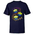thumbnail image 1 of Disney Pixar Toy Story 4 Aliens Rainbow T-Shirt - Short Sleeve T-Shirt for Kids - Customized-Navy, 1 of 5