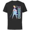 thumbnail image 1 of Disney Pixar Toy Story 4 Bo Peep I'm In Charge T-Shirt - Short Sleeve Cotton T-Shirt for Adults - Customized-Black, 1 of 5