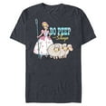 thumbnail image 1 of Disney Pixar Toy Story 4 Bo Peep and Sheep T-Shirt- Short Sleeve Blended T-Shirt for Adults - Customized-Navy Heather, 1 of 5