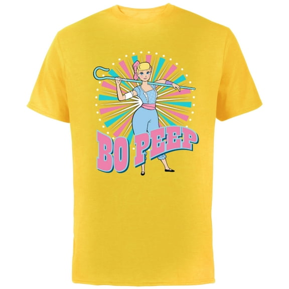 Disney Pixar Toy Story 4 Bo Peep is Back T-Shirt - Short Sleeve Cotton T-Shirt for Adults - Customized-Sunflower