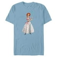 thumbnail image 1 of Disney Pixar Toy Story 4 Bo Peep is Here T-Shirt- Short Sleeve Blended T-Shirt for Adults - Customized-Celadon Snow Heather, 1 of 5
