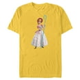 thumbnail image 1 of Disney Pixar Toy Story 4 Bo Peep is Here T-Shirt- Short Sleeve Blended T-Shirt for Adults - Customized-Putty Snow Heather, 1 of 5