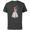thumbnail image 1 of Disney Pixar Toy Story 4 Bo Peep is Here T-Shirt - Short Sleeve Cotton T-Shirt for Adults - Customized-Charcoal Heather, 1 of 5