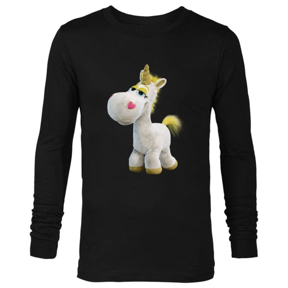 Disney Pixar Toy Story 4 Buttercup Unicorn T-Shirt - Long Sleeve T-Shirt for Men - Customized-Black