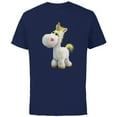 thumbnail image 1 of Disney Pixar Toy Story 4 Buttercup Unicorn T-Shirt - Short Sleeve Cotton T-Shirt for Adults - Customized-Navy, 1 of 5
