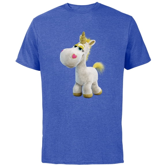 Disney Pixar Toy Story 4 Buttercup Unicorn T-Shirt - Short Sleeve Cotton T-Shirt for Adults - Customized-Royal Heather