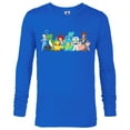thumbnail image 1 of Disney Pixar Toy Story 4 Character Group Shot T-Shirt - Long Sleeve T-Shirt for Men - Customized-Royal, 1 of 5