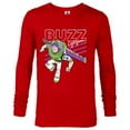 thumbnail image 1 of Disney Pixar Toy Story 4 Classic Buzz Lightyear T-Shirt - Long Sleeve T-Shirt for Men - Customized-New Red, 1 of 5