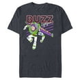 thumbnail image 1 of Disney Pixar Toy Story 4 Classic Buzz Lightyear T-Shirt- Short Sleeve Blended T-Shirt for Adults - Customized-Navy Heather, 1 of 5
