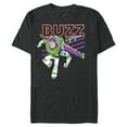 thumbnail image 1 of Disney Pixar Toy Story 4 Classic Buzz Lightyear T-Shirt- Short Sleeve Blended T-Shirt for Adults - Customized-Dark Heather, 1 of 5