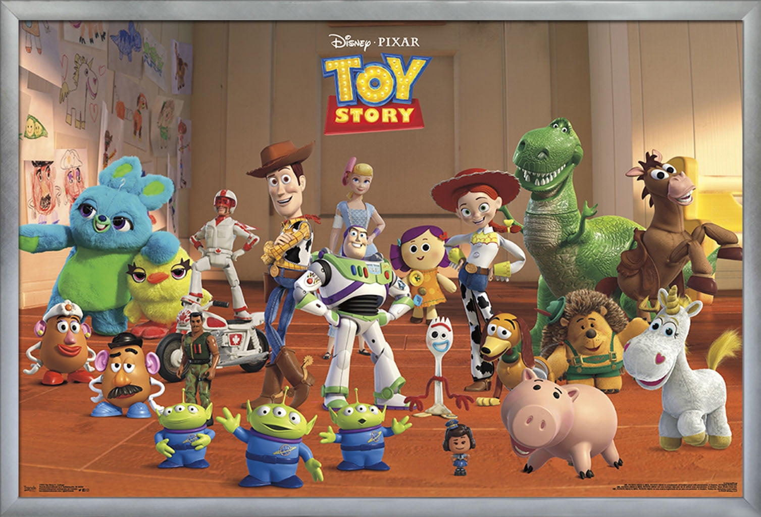 Disney Pixar Toy Story 4 - Collage Wall Poster, 14.725