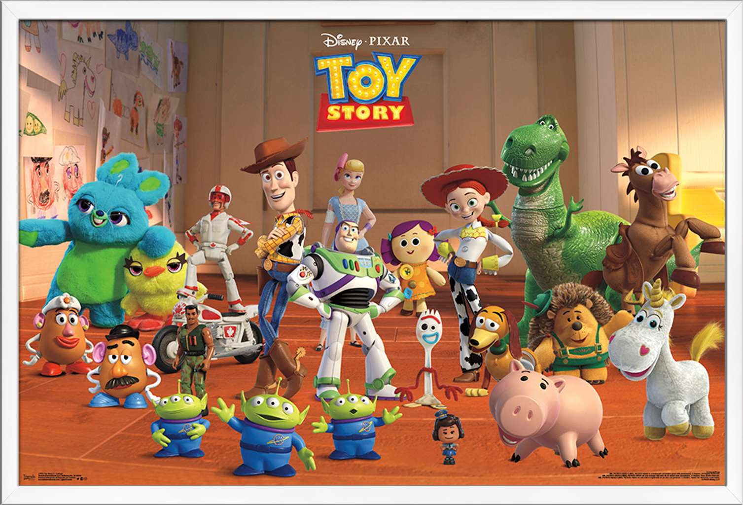 Disney Pixar Toy Story 4 - Collage Wall Poster, 14.725