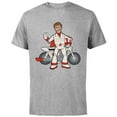 thumbnail image 1 of Disney Pixar Toy Story 4 Cool Duke Caboom T-Shirt - Short Sleeve Cotton T-Shirt for Adults - Customized-Athletic Heather, 1 of 5