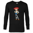 thumbnail image 1 of Disney Pixar Toy Story 4 Cowgirl Jessie T-Shirt - Long Sleeve T-Shirt for Men - Customized-Black, 1 of 5