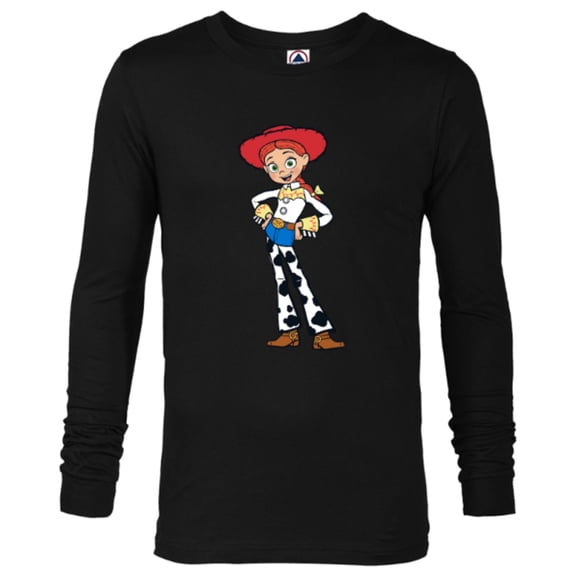 Disney Pixar Toy Story 4 Cowgirl Jessie T-Shirt - Long Sleeve T-Shirt for Men - Customized-Black