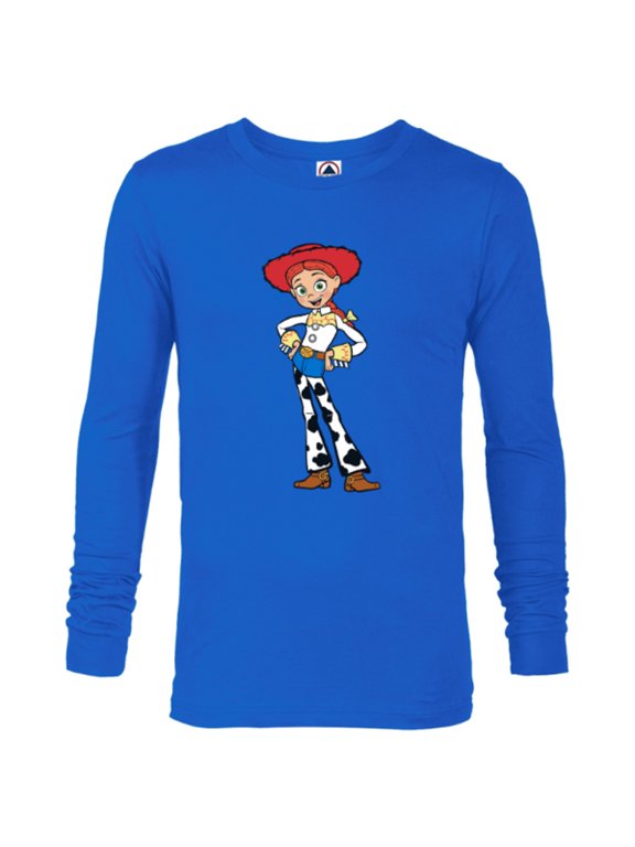 Disney Pixar Toy Story 4 Cowgirl Jessie T-Shirt - Long Sleeve T-Shirt for Men - Customized-Royal