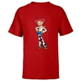 thumbnail image 1 of Disney Pixar Toy Story 4 Cowgirl Jessie T-Shirt - Short Sleeve T-Shirt for Kids - Customized-Red, 1 of 5